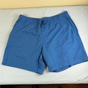 GAP Men's Blue Flat Front Shorts